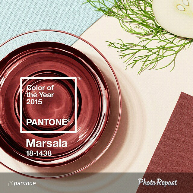 color pantone 2015 marsala